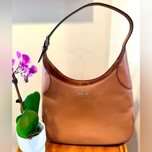 Kate Spade Tan Leather Shoulder Bag